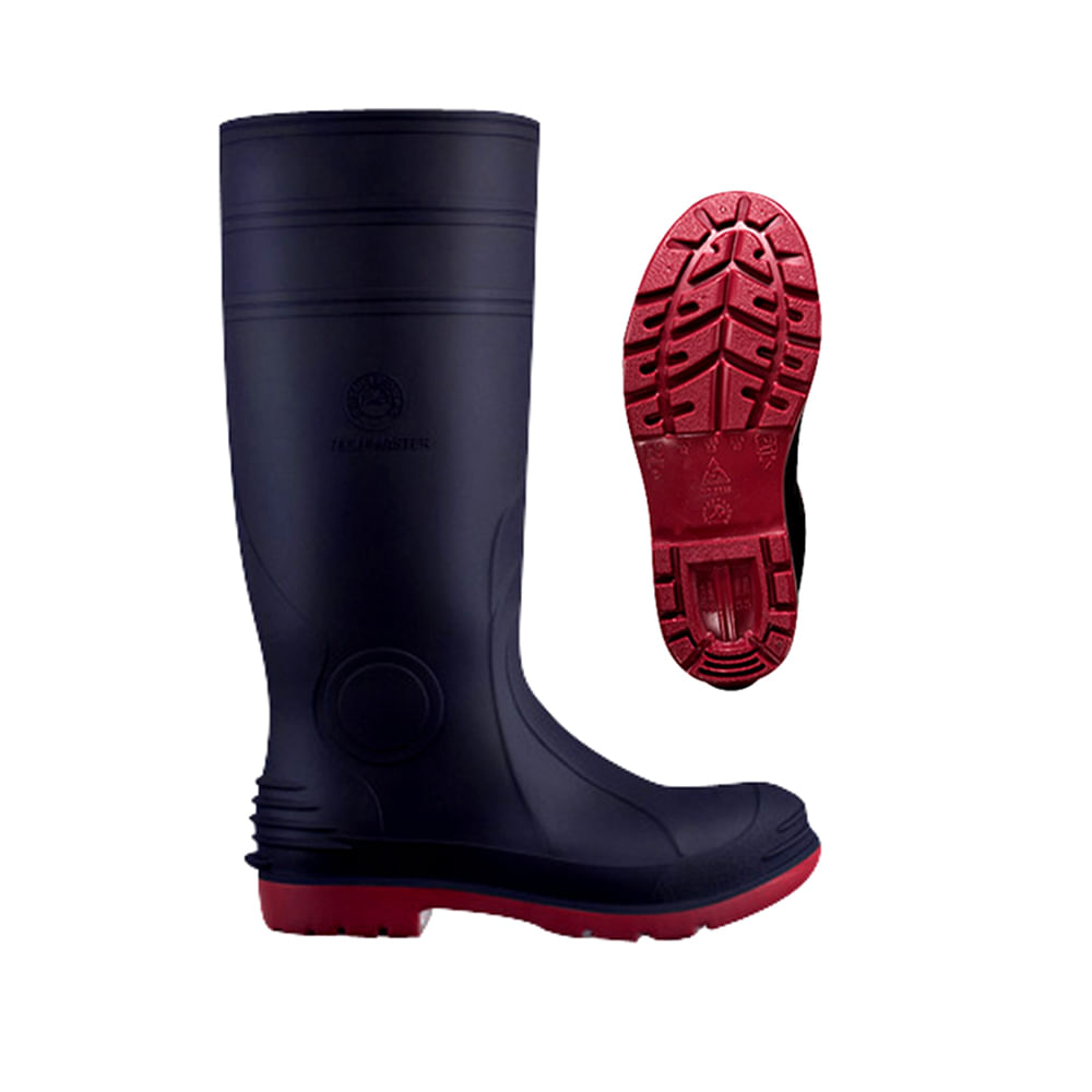 bota pvc com biqueira e palmilha de aço bracol