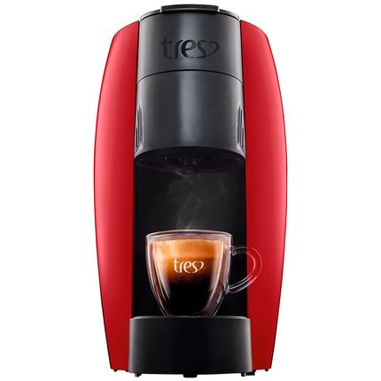 Cafeteira Espresso TRES Lov Basic Multibebidas - Vermelha 110V é ruim? Cafeteira Espresso TRES Lov Basic Multibebidas - Vermelha 110V é boa?