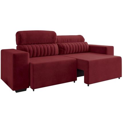 Sofá Retrátil e Reclinável 4 Lugares - Revestimento Suede Elite Style Linoforte Menor preço em Sofá Retrátil e Reclinável 4 Lugares - Revestimento Suede Elite Style Linoforte