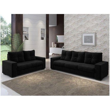 Conjunto de Sofás 2 e 3 Lugares Viarte - Luminos Viero Móveis é ruim? Conjunto de Sofás 2 e 3 Lugares Viarte - Luminos Viero Móveis é boa?