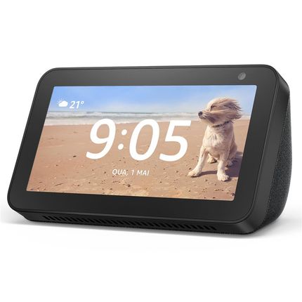 Smart Speaker Tela 5,5\" Amazon Echo Show 5 com Alexa - Preto. é ruim? Smart Speaker Tela 5,5\" Amazon Echo Show 5 com Alexa - Preto. é boa?