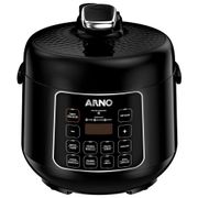 Panela de Pressão Elétrica Arno PP25 Digital Compacta 2,5L - Preta 220V