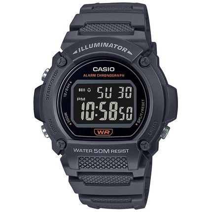 Relógio Masculino Digital Casio Standard W-219H-8BVDF - Preto. Menor preço em Relógio Masculino Digital Casio Standard W-219H-8BVDF - Preto.