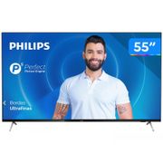 Smart TV 4K 55" Philips 55PUG7625/78 - Wi-Fi Bluetooth HDR10+ 3 HDMI 2 USB Bivolt-55"