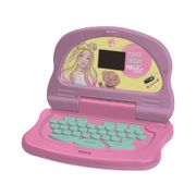Laptop Infantil Barbie Bilingue Musical - Emite Som Candide