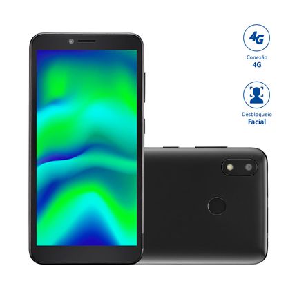 Smartphone F Pro 2 32 GB + 1GB RAM 4G Tela LDC 5.5 Câmera Traseira 8 MP + 5MP Câmera Frontal Processador Quad Core Preto Multilaser - P9152 Menor preço em Smartphone F Pro 2 32 GB + 1GB RAM 4G Tela LDC 5.5 Câmera Traseira 8 MP + 5MP Câmera Frontal Processador Quad Core Preto Multilaser - P9152