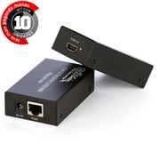 Kit com 10 Extensor HDMI 60 Metros - Cat-6 - 3D - 1080P