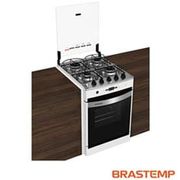 Fogão Embutir Brastemp BYO4TAB 4 Bocas Branco Bivolt