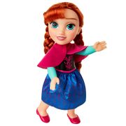 Boneca Mimo Princesa Disney Anna Viagem Frozen - 30 cm.
