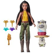 Boneca Princesas Disney Raya Força e Estilo E9469 Hasbro.