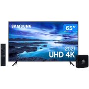 Smart TV 65&quot; Crystal 4K Samsung 65AU7700 HDR - Alexa Built in + Controle Inteligente Universal