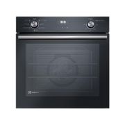 Forno Elétrico de Embutir Electrolux de Convecção - com Dourador 80L Preto OE8EH