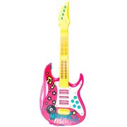 Guitarra Infantil Toyng Elétrica Show Music Magic 42294 - Rosa