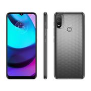 Smartphone Motorola Moto E20 32GB Cinza 4G - 2GB RAM Tela 6,5" Câm. Dupla + Selfie 5MP