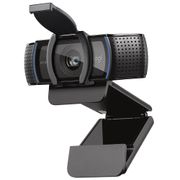 Webcam Full HD Logitech C920s - Preta