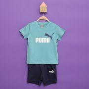 Conjunto Bebê Puma Minicats Short e Camiseta Menina 1
