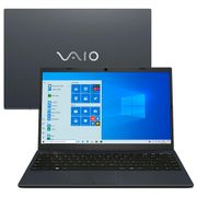 Notebook VAIO Core i5-1035G1 8GB 256GB SSD Tela Full HD 14” Windows 10 FE14 VJFE43F11X-B0511H.