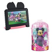 Combo Kids - Tablet Multilaser Minnie Wi-Fi 32GB Tela 7" Android 11 e Minnie Fashion Doll Princess Multikids - NB3681K NB3681K