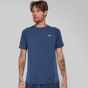 Camiseta Fila Light Speed Masculina Azul Escuro GG