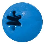Bola Maciça de Borracha para Adestramento Furacão Pet 60 mm - Azul