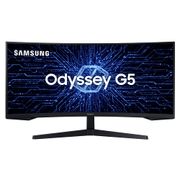 Monitor Gamer Curvo Samsung Odyssey Ultra WQHD 165Hz HDMI FreeSync Premium Série G5 34"
