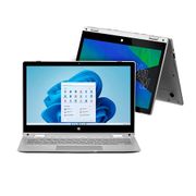 Notebook M11W Prime 2 em 1, com Windows 11 Home, Processador Intel Celeron, Memoria 4GB 64GB, Tela 11,6 Pol. Touch, Prata Multilaser - PC280 PC280