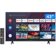 Smart TV 43&quot; Full HD LED TCL Android TV 43S615 - VA Wi-Fi Bluetooth HDR Google Assistente Built-in 43