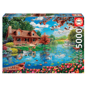 Puzzle 5000 peças Casa de Campo - Educa - Importado