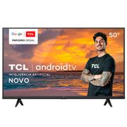 Smart TV LED 50" 4K TCL 50P615 com WiFi, Bluetooth, Google Assistant e Alexa