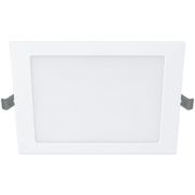 Plafon de Sobrepor Quadrado Branco - com Lâmpada Integrada LED 12W Philips DL252