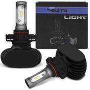 Par Lâmpadas Ultra LED H16 6000K 12V 50W Luz Branca Efeito Xênon com Canbus Aplicação Farol Carro