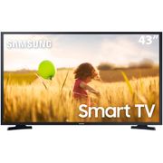 Smart TV LED 43\" Full HD Samsung T5300 com HDR, Sistema Operacional Tizen, Wi-Fi, Espelhamento de Tela, Dolby Digital Plus, HDMI e USB - 2020.