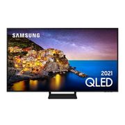Smart TV Samsung QLED 4K 85Q70A Design Slim Modo Game Processador IA Som em Movimento Virtual 85" 85"