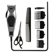 Aparador de barba e cortador de cabelo 110V completo com acessóriso - Preta Aparador de barba e cortador de cabelo Vivitar PG-6000BK 110V - Preto