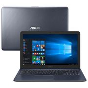 Notebook Asus Core i3-6100U 4GB 256GB SSD Tela 15.6\" Windows 10 X543UA- GQ3157T.