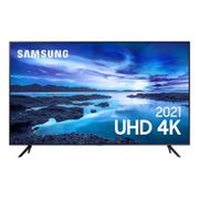 Smart TV 43” UHD Crystal 4K Samsung 43AU7700 Wi-Fi Bluetooth HDR Alexa Built in 3 HDMI 1 USB