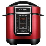 Panela Elétrica de Pressão Mondial Digital Master Cooker PE-41 3 Litros - Vermelha 110V