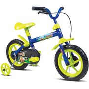 Bicicleta Aro 12 Verden Jack e Paty – Azul e Verde Limão.