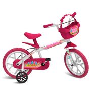Bicicleta Aro 14 Sweet Game 3068 Brinquedos Bandeirante - Rosa