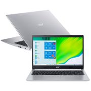 Notebook Acer Core i5-10210U 8GB 512GB SSD Tela Full HD 15.6” Windows 10 Aspire 5 A515-54-58KB