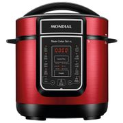 Panela Elétrica de Pressão Mondial Digital Master Cooker PE-41 3 Litros - Vermelha 220V