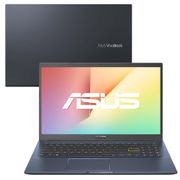 Notebook Asus Core i7-1165G7 8GB 256GB SSD Tela Full HD 15.6” Endless OS VivoBook 15 X513EA-EJ1064