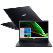 Notebook Acer Core i5-10210U 8GB 256GB SSD Tela Full HD 15.6” Windows 10 Aspire 5 A515-54-53VN