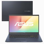 Notebook Asus Core i7-1165G7 8GB 256GB SSD Tela Full HD 15.6” Windows 10 VivoBook 15 X513EA-EJ1064T