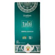 Chá Tulsi Clean Relief (Tulsi, Canela, Gengibre, Pimenta Preta e Extrato de Maracujá) 20 Sachês 30g - Indian Health