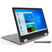 Notebook 2 em 1 Positivo Dual Core 4GB 128GB eMMC Tela Full HD 11.6” Windows 10 Duo C4128A