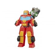 Boneco Transformers Resgate Hot Shot 35cm Hasbro -