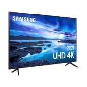 Smart TV 50&quot; Crystal 4K Samsung 50AU7700 - Wi-Fi Bluetooth HDR Alexa Built in 3 HDMI 1 USB Bivolt