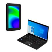 Combo Office - Notebook Legacy Book, Windows 10 Home, 64GB 4GB 14,1 Pol Preto e Tablet M7 Wifi 32GB Tela 7" Android 11 Preto Multilaser - NB355K NB355K