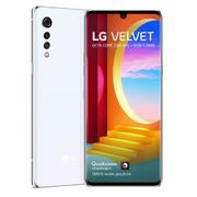 Celular LG Velvet LMG910EMW 128 GB Aurora White Dual Chip